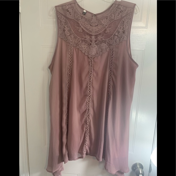 ❤️This Absolutely Beautiful Dusty Rose Dress Is The Epitome Of Boho Chic.❤️ - Picture 9 of 10